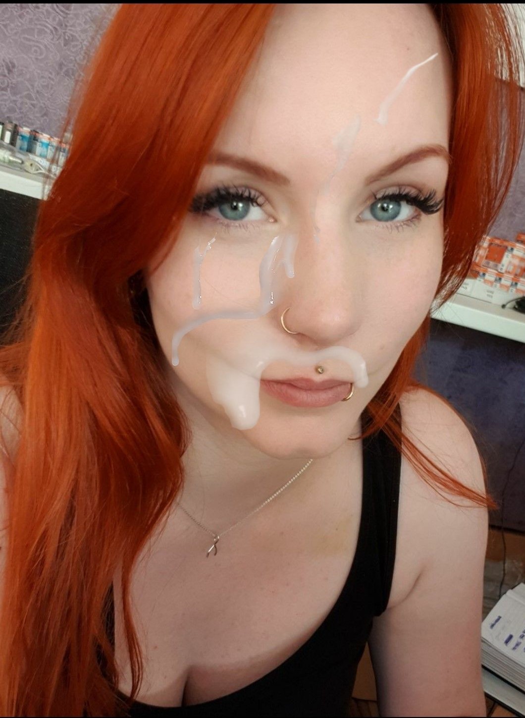 charleen joubert recommends red head cum facial pic