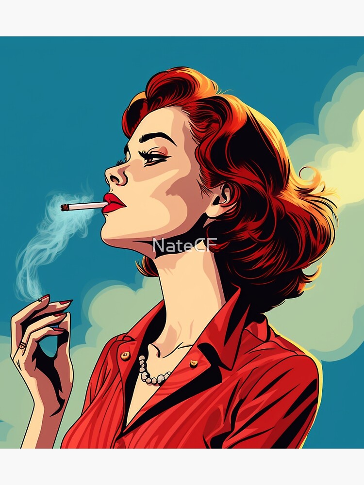 cecilia villagomez recommends red headed woman with a cigarette pic