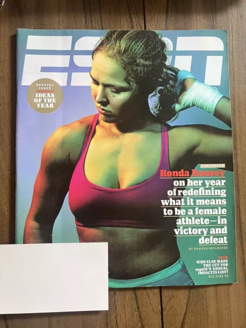 anthony bugna recommends Ronda Rousey Espn Cover