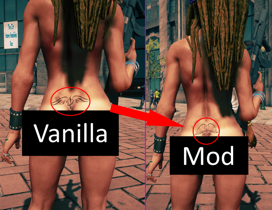 devin bellinger recommends saints row nude patch pic