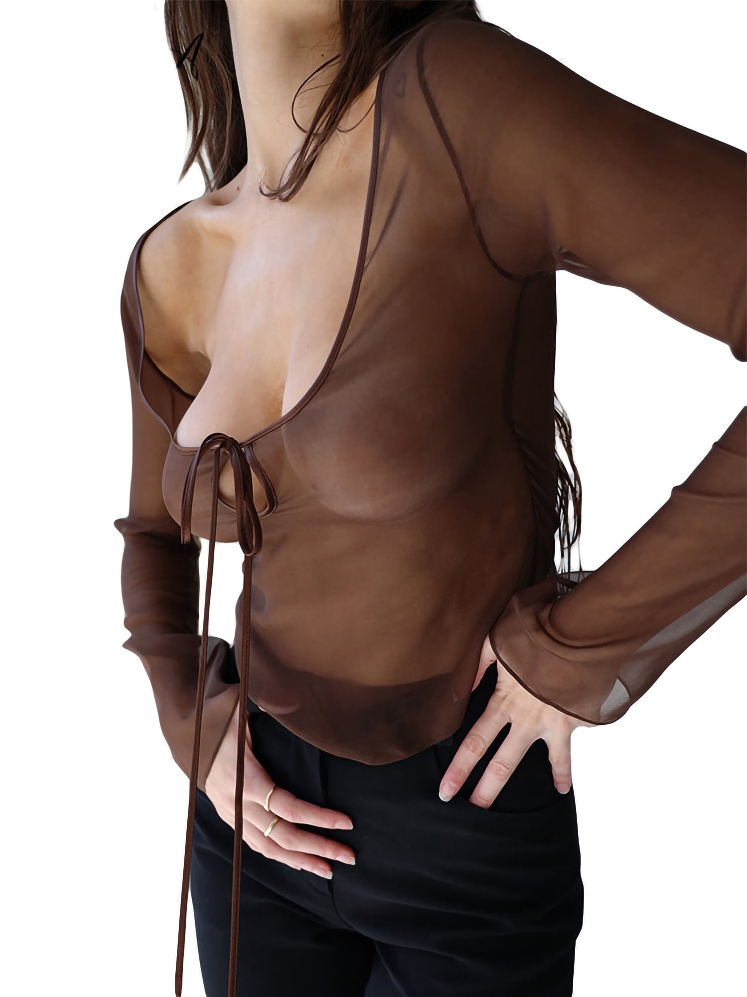 carmen neufeld recommends see through blouse pic