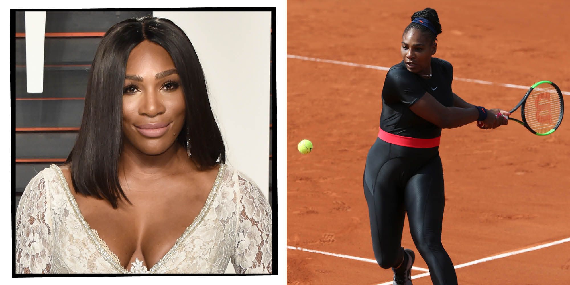 caitlin christine glenn recommends serena williams big tits pic