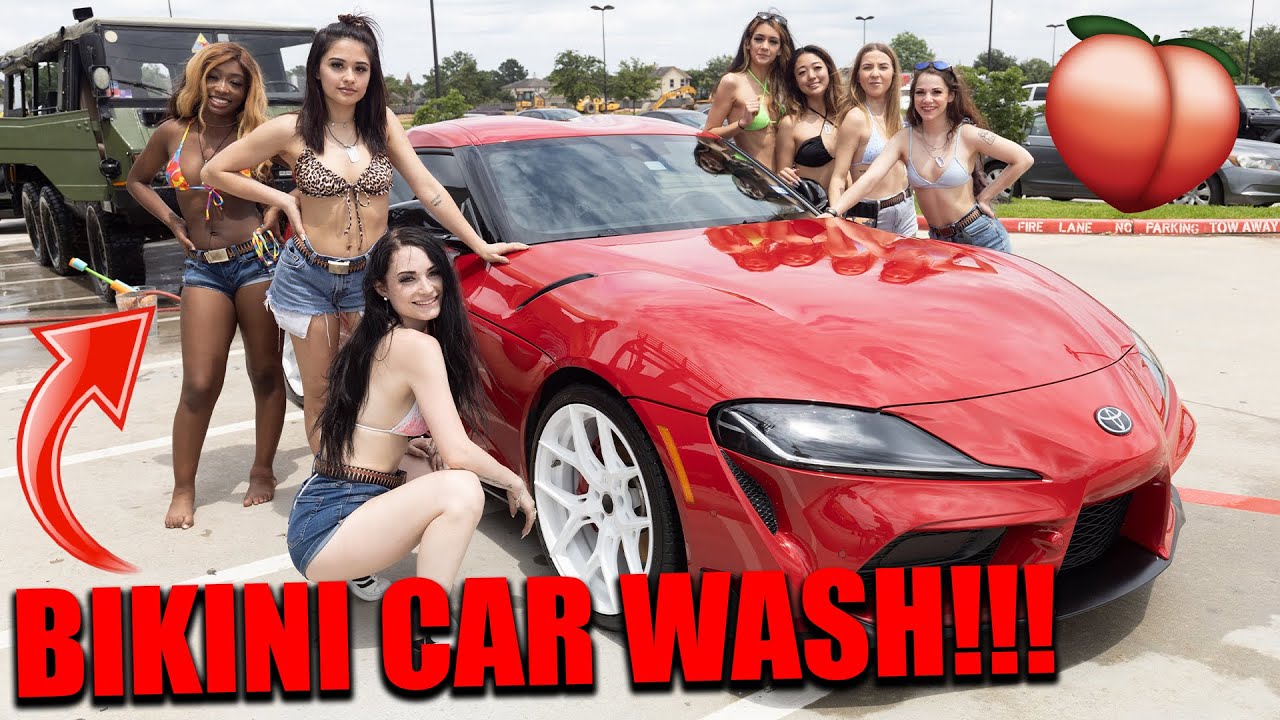 bilal rabbani add photo sexy bikini car wash