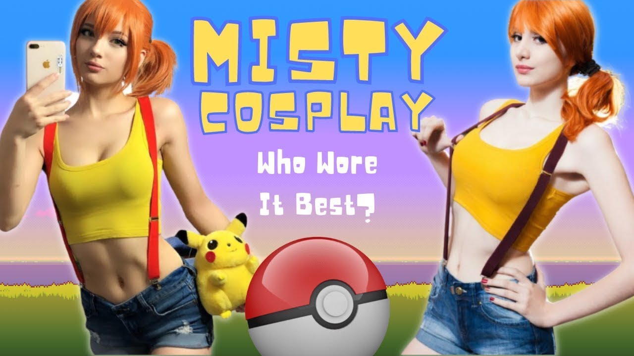 sexy misty cosplay gif