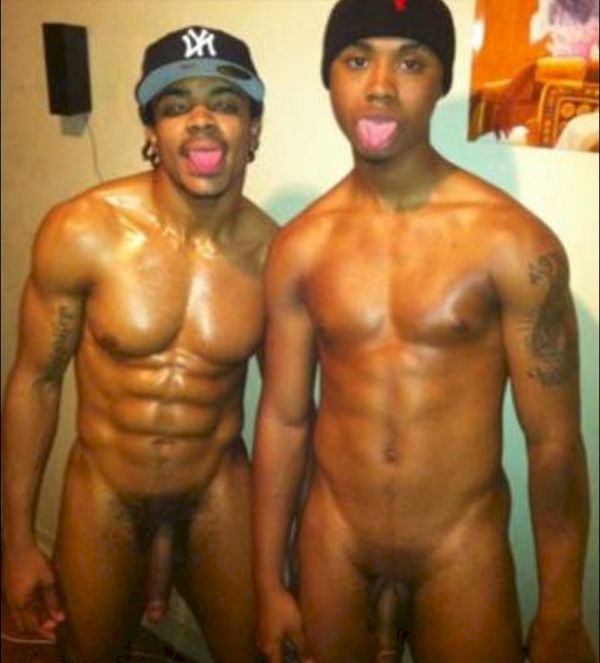 sexy naked black thugs