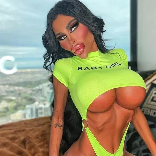 chris miyamoto recommends skinny chicks with big boobs pic