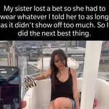 Step Sister Loses Bet doo naked