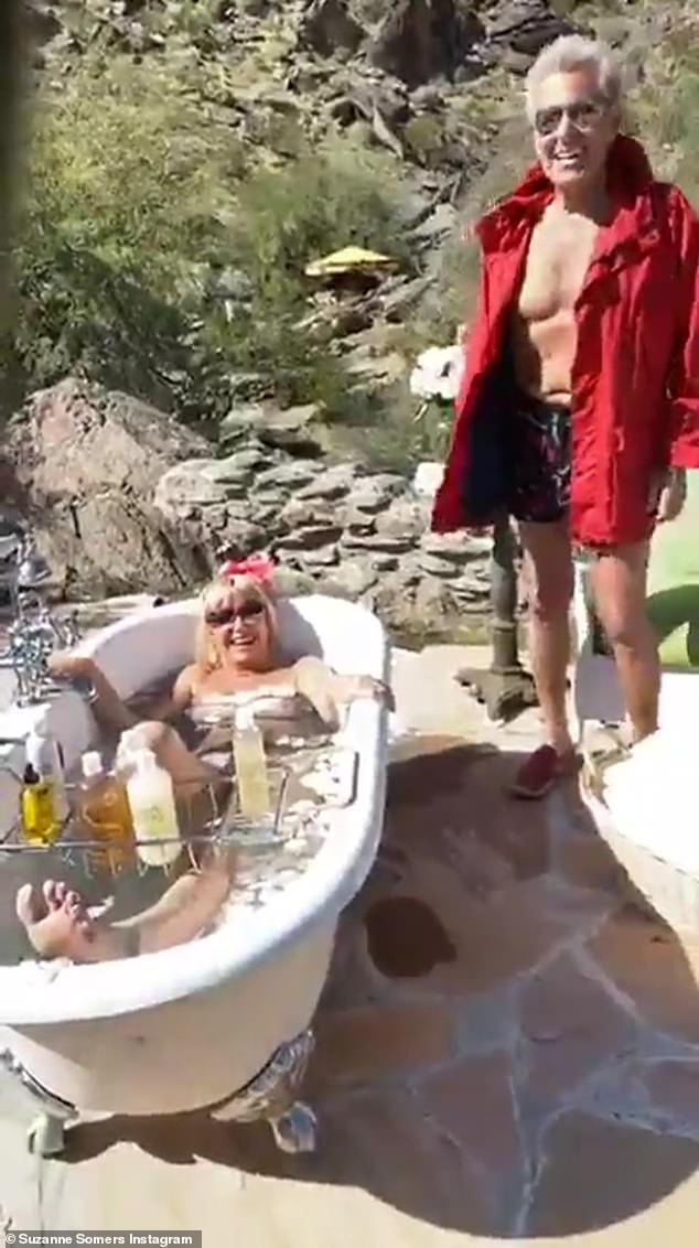 Suzanne Somers Nude Bathtub daddy compilation