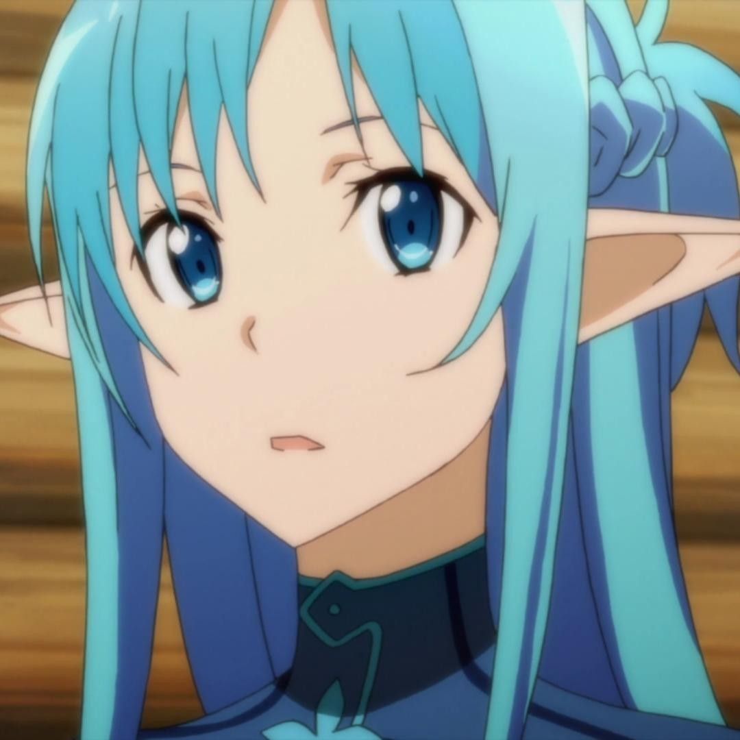 christina johnson recommends sword art online asuna blue hair pic