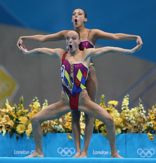 synchronized swimmers wardrobe malfunction