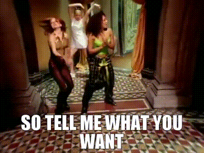 debra rusling recommends tell me what you want gif pic