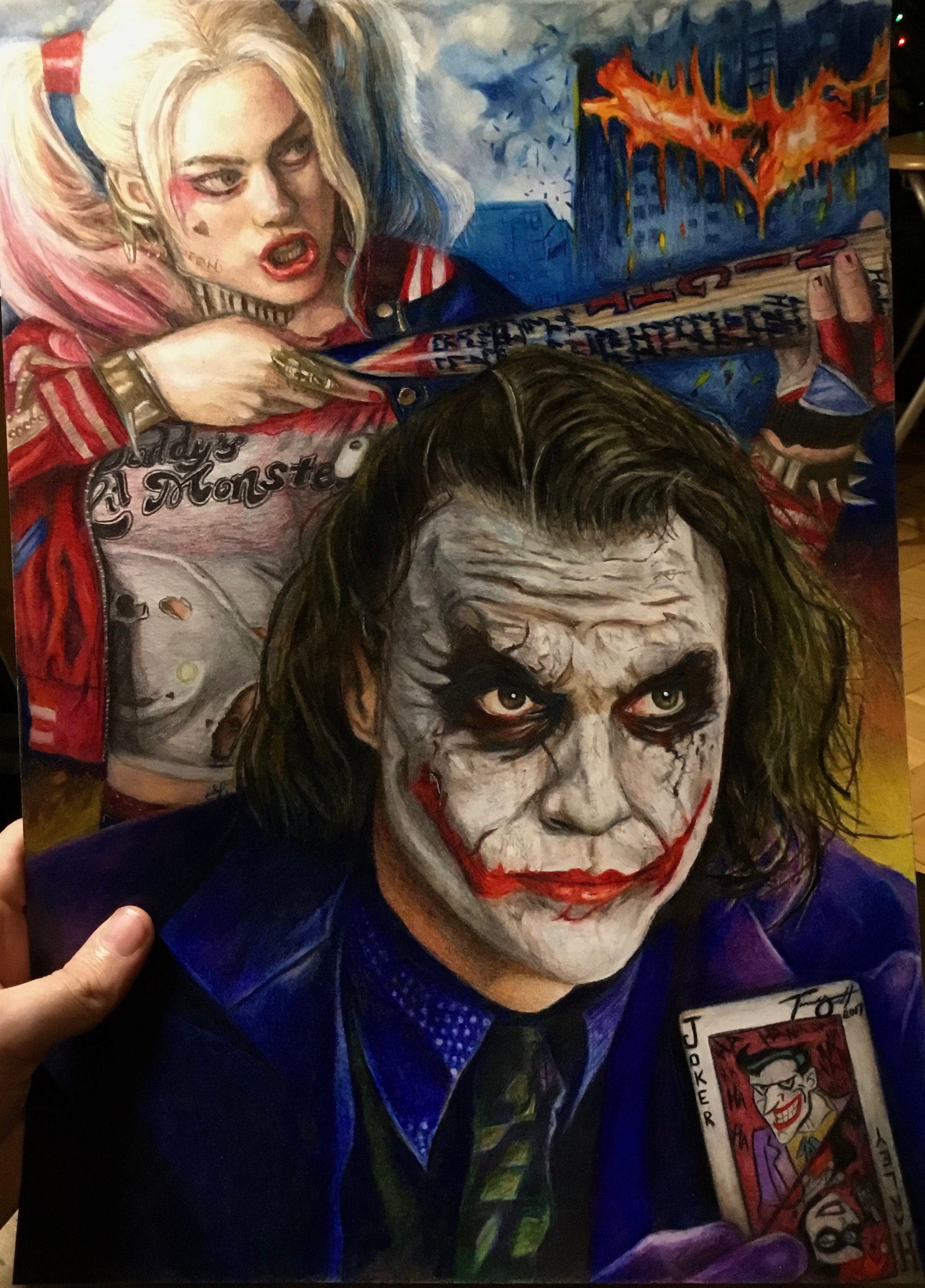 arda tam recommends The Joker And Harley Quinn Drawing