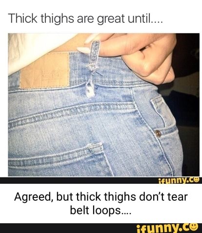 chanelle knowles recommends Thick Thighs Meme