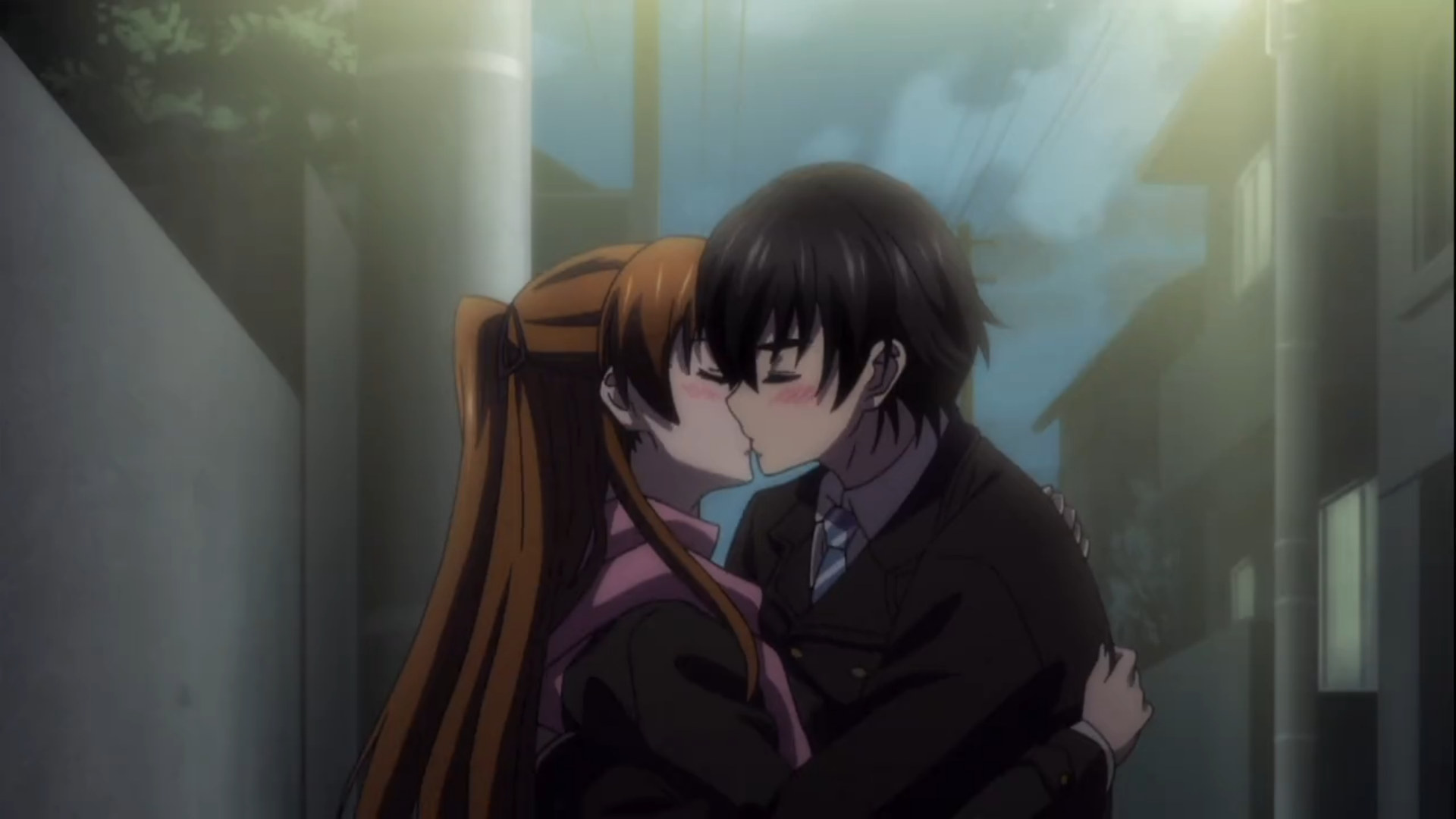 Best of Top anime kissing scenes