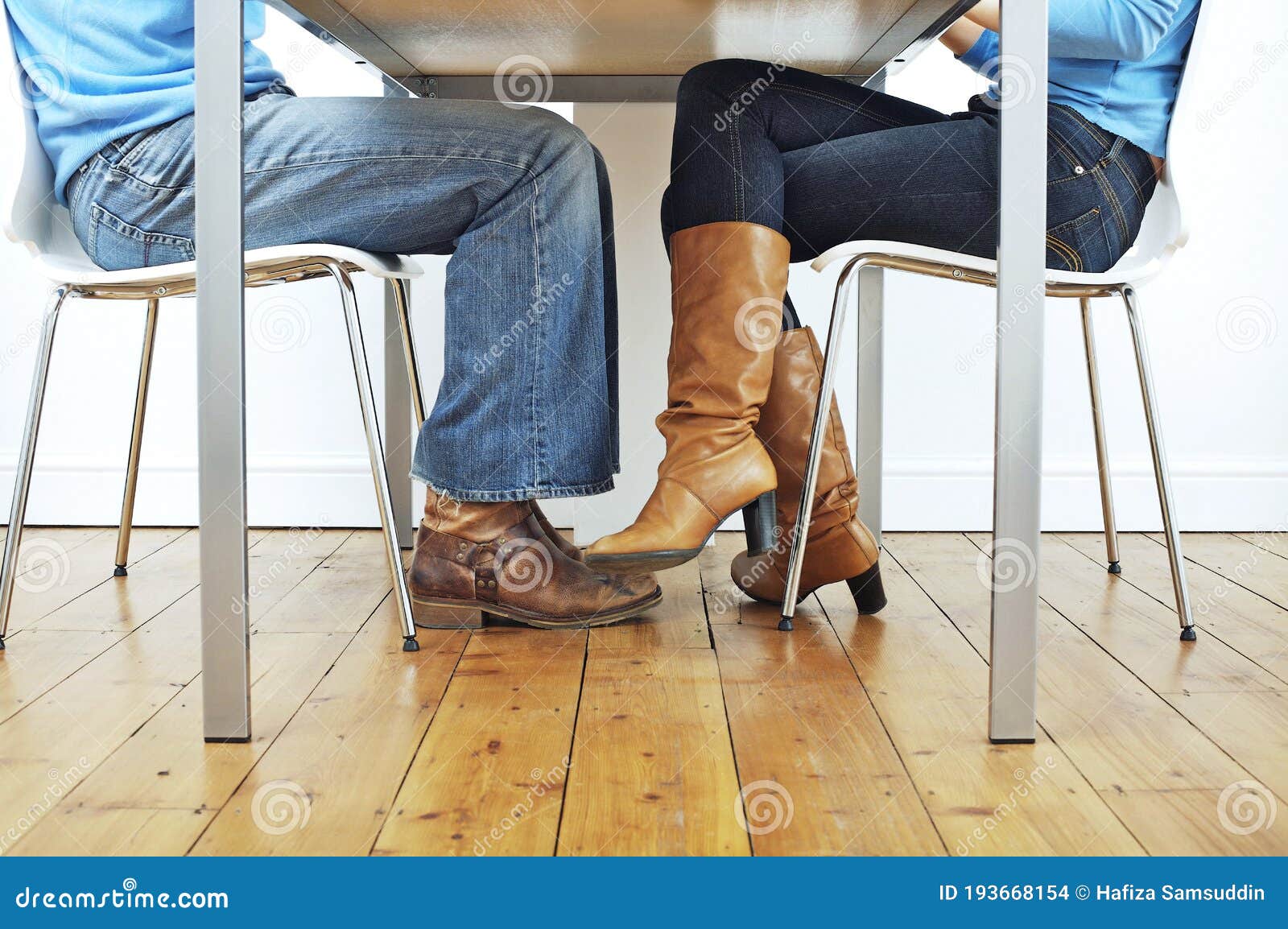 diane donaghey recommends Touching Legs Under The Table