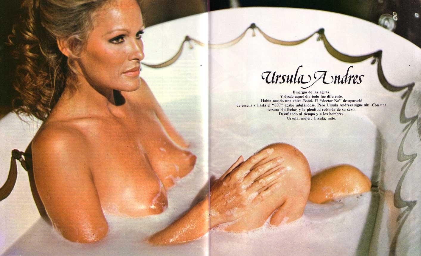 ursula andress nude playboy