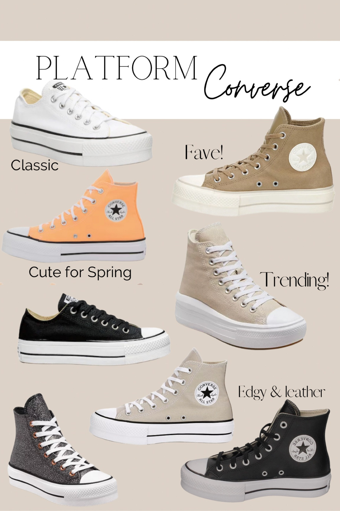 david leddin recommends When Do The Nude Converse Come Out