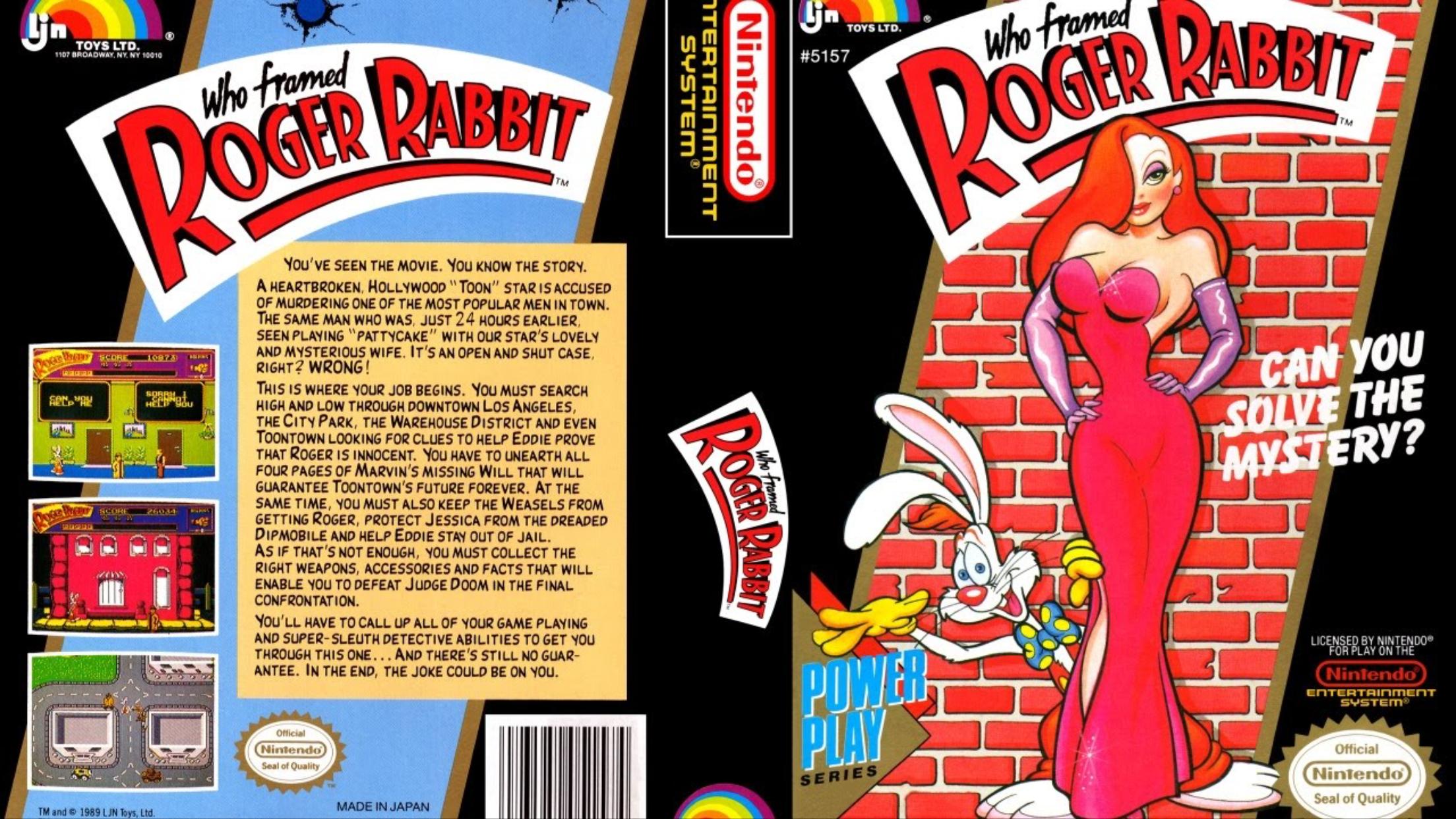 who framed roger rabbit sex game