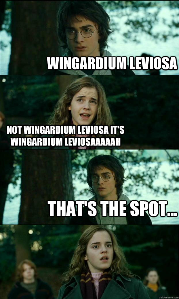 charles tonga recommends wingardium leviosa meme pic