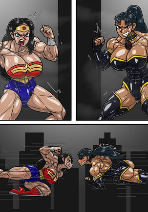 Wonder Woman Slave Hentai wash gif
