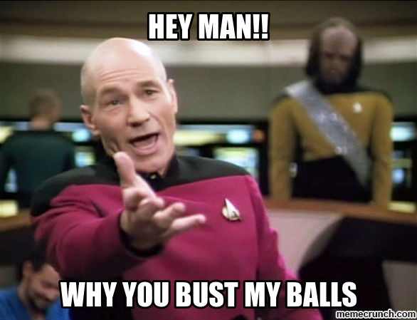 dan huskey recommends your busting my balls pic