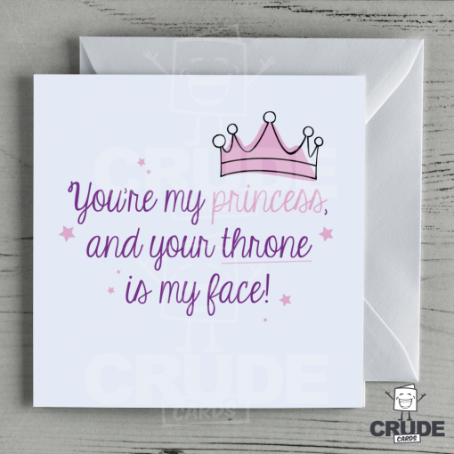 your throne is my face